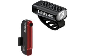 Zestaw lampek rowerowych Lezyne Hecto Drive 500XL Stick+